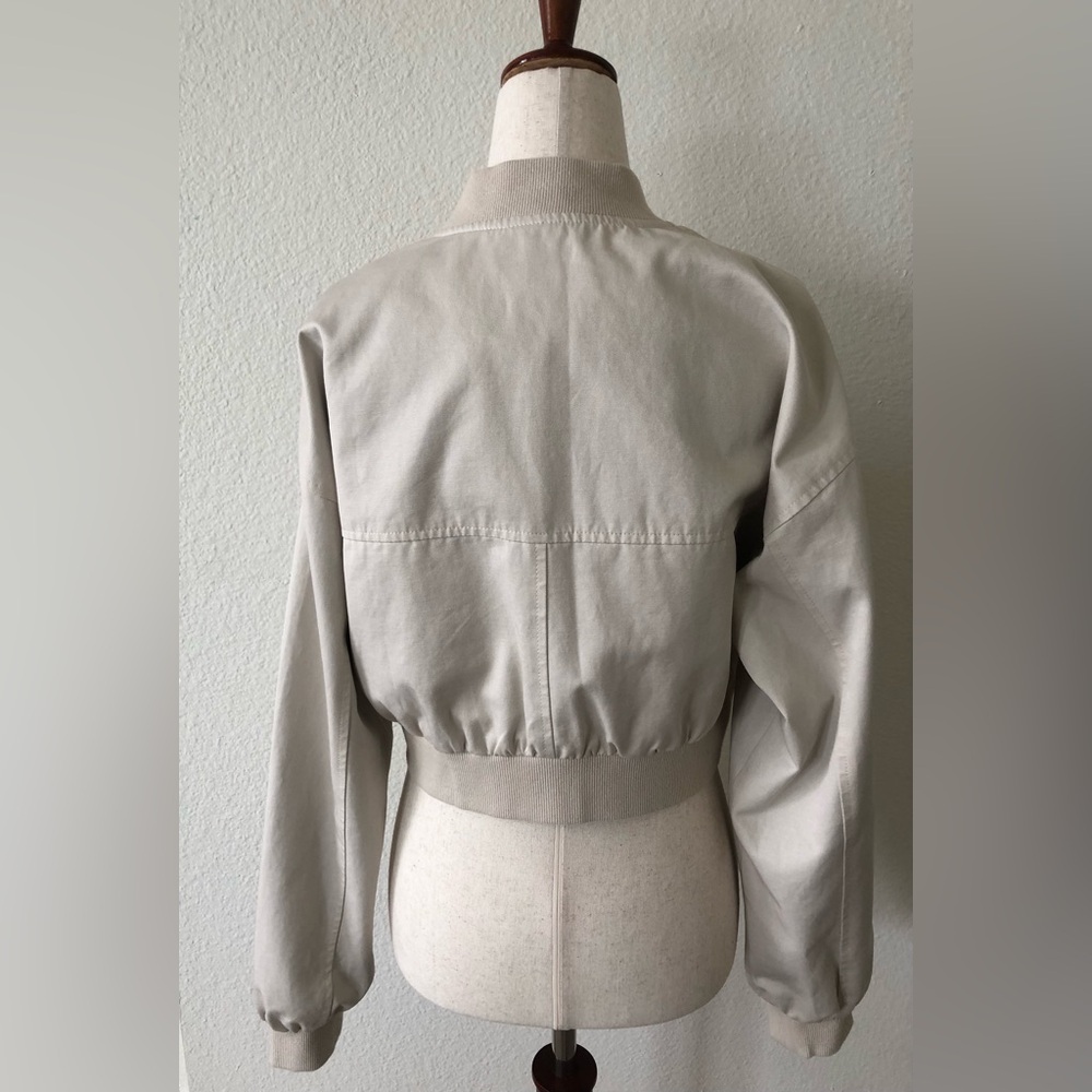 NORDSTROM + EDIKTED - Crop Bomber Jacket - Picture 7 of 15